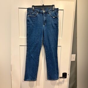 Judy Blue Dark Wash Straight Leg Jeans High Waist Jeans Size 15/32